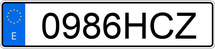 Numer rejestracyjny 0986HCZ posiada MERCEDES C (204) Numer rejestracyjny 0986HCZ posiada MERCEDES C (204)