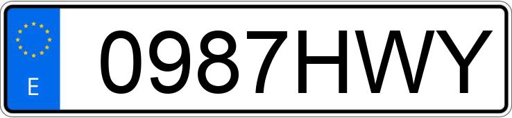 Numer rejestracyjny 0987HWY posiada AUDI A1 SPORTBACK Numer rejestracyjny 0987HWY posiada AUDI A1 SPORTBACK