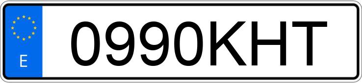 Numer rejestracyjny 0990KHT posiada OPEL MOKKA Numer rejestracyjny 0990KHT posiada OPEL MOKKA