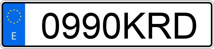 Numer rejestracyjny 0990KRD posiada DACIA DUSTER Numer rejestracyjny 0990KRD posiada DACIA DUSTER