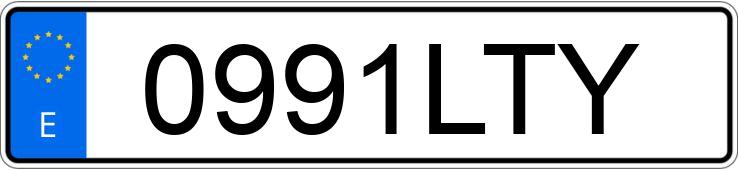 Numer rejestracyjny 0991LTY posiada AUDI A3 SPORTBACK 2.0 TDI140 ATTRACTION DPF