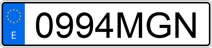 Numer rejestracyjny 0994MGN posiada KIA XCEED