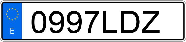 Numer rejestracyjny 0997LDZ posiada HONDA CIVIC Numer rejestracyjny 0997LDZ posiada HONDA CIVIC
