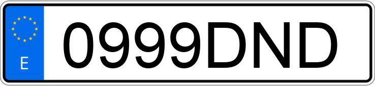 Numer rejestracyjny 0999DND posiada SUZUKI GS 500 Numer rejestracyjny 0999DND posiada SUZUKI GS 500