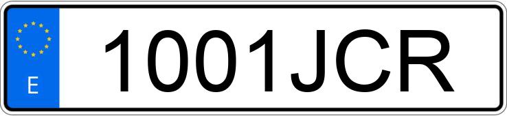 Numer rejestracyjny 1001JCR posiada OPEL CORSA