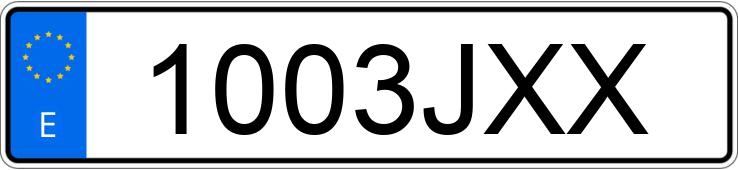 Numer rejestracyjny 1003JXX posiada PEUGEOT BOXER Numer rejestracyjny 1003JXX posiada PEUGEOT BOXER