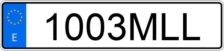 Numer rejestracyjny 1003MLL posiada HYUNDAI KONA HEV 1.6 GDI DT FLEXX