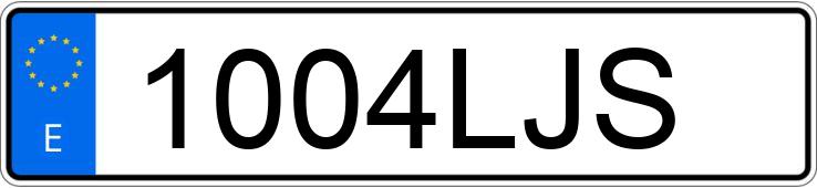 Numer rejestracyjny 1004LJS posiada PEUGEOT 308 Numer rejestracyjny 1004LJS posiada PEUGEOT 308