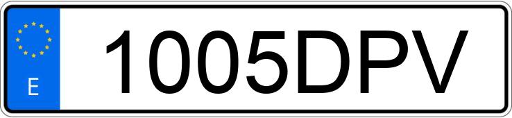 Numer rejestracyjny 1005DPV posiada SKODA OCTAVIA Numer rejestracyjny 1005DPV posiada SKODA OCTAVIA