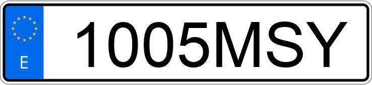 Numer rejestracyjny 1005MSY posiada MERCEDES A (168-169) Numer rejestracyjny 1005MSY posiada MERCEDES A (168-169)