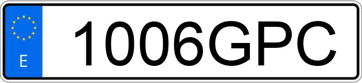 Numer rejestracyjny 1006GPC posiada GAS-GAS EC
