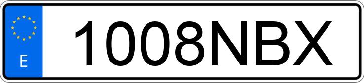 Numer rejestracyjny 1008NBX posiada BYD SEAL U