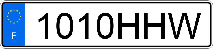 Numer rejestracyjny 1010HHW posiada MASERATI GRANTURISMO Numer rejestracyjny 1010HHW posiada MASERATI GRANTURISMO