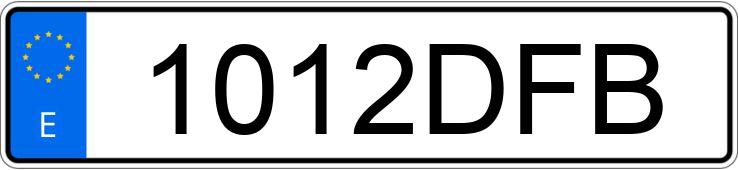 Numer rejestracyjny 1012DFB posiada OPEL ASTRA COUPE