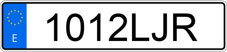 Numer rejestracyjny 1012LJR posiada OPEL CORSA