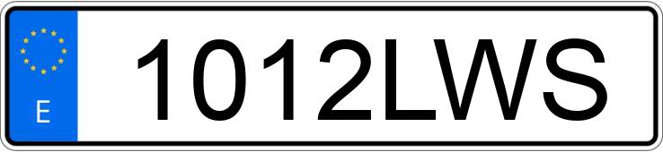 Numer rejestracyjny 1012LWS posiada TOYOTA COROLLA CROSS