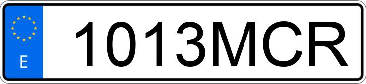 Numer rejestracyjny 1013MCR posiada DACIA LOGAN Numer rejestracyjny 1013MCR posiada DACIA LOGAN