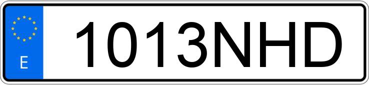 Numer rejestracyjny 1013NHD posiada DS DS7 Numer rejestracyjny 1013NHD posiada DS DS7