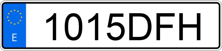 Numer rejestracyjny 1015DFH posiada RENAULT CLIO