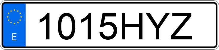 Numer rejestracyjny 1015HYZ posiada SEAT ALTEA XL