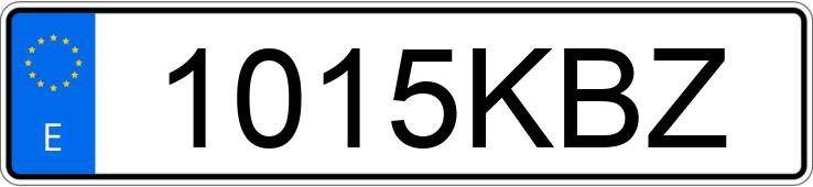 Numer rejestracyjny 1015KBZ posiada HYUNDAI TUCSON