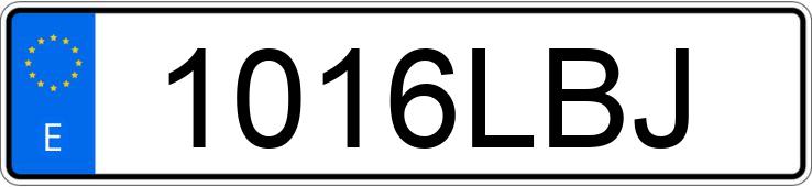 Numer rejestracyjny 1016LBJ posiada AUDI A4