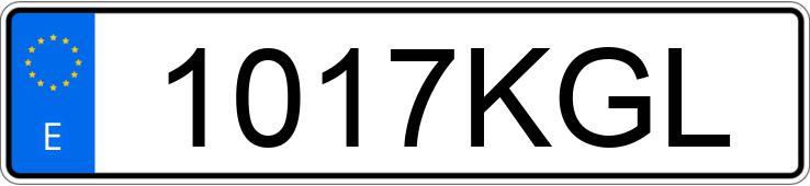 Numer rejestracyjny 1017KGL posiada NISSAN MICRA