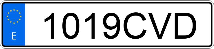 Numer rejestracyjny 1019CVD posiada SEAT CORDOBA Numer rejestracyjny 1019CVD posiada SEAT CORDOBA