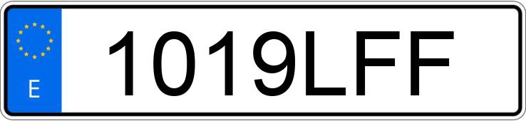 Numer rejestracyjny 1019LFF posiada JINLUN JL 125