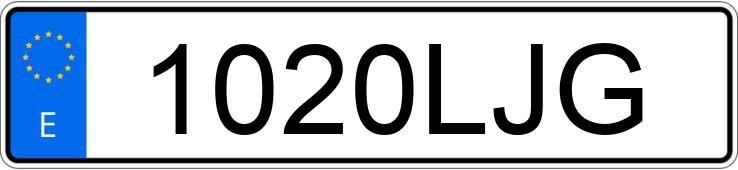 Numer rejestracyjny 1020LJG posiada KTM 125 DUKE Numer rejestracyjny 1020LJG posiada KTM 125 DUKE