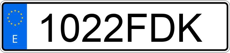 Numer rejestracyjny 1022FDK posiada FORD FOCUS Numer rejestracyjny 1022FDK posiada FORD FOCUS