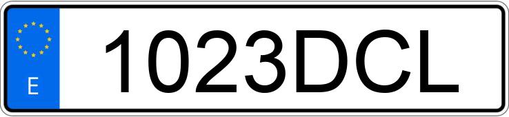 Numer rejestracyjny 1023DCL posiada AUDI A3