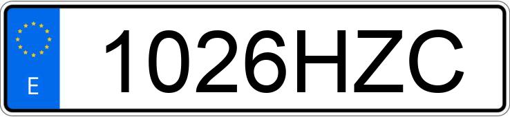 Numer rejestracyjny 1026HZC posiada VOLKSWAGEN POLO Numer rejestracyjny 1026HZC posiada VOLKSWAGEN POLO