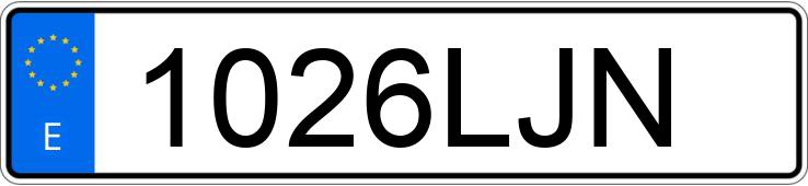 Numer rejestracyjny 1026LJN posiada TOYOTA COROLLA Numer rejestracyjny 1026LJN posiada TOYOTA COROLLA