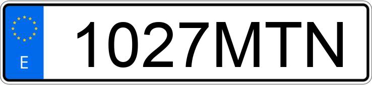 Numer rejestracyjny 1027MTN posiada AUDI A6 ALLROAD QUATTRO