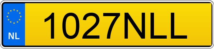 Numer rejestracyjny 1027NLL posiada Mercedes Clase B