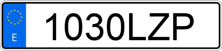 Numer rejestracyjny 1030LZP posiada CITROEN BERLINGO