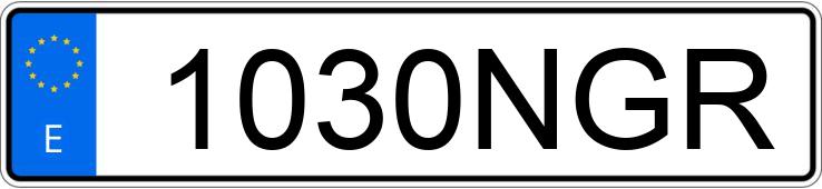 Numer rejestracyjny 1030NGR posiada MERCEDES GLC (254)