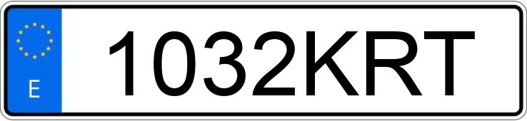 Numer rejestracyjny 1032KRT posiada CITROEN BERLINGO