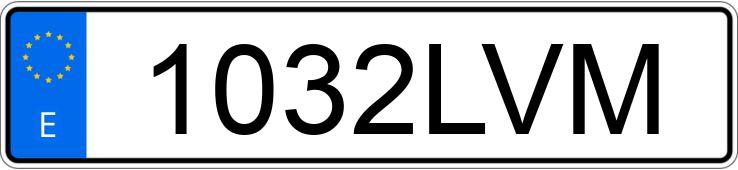 Numer rejestracyjny 1032LVM posiada OPEL CORSA