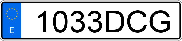 Numer rejestracyjny 1033DCG posiada VOLKSWAGEN CADDY Numer rejestracyjny 1033DCG posiada VOLKSWAGEN CADDY