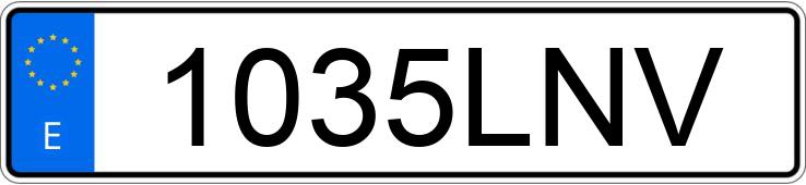 Numer rejestracyjny 1035LNV posiada CITROEN BERLINGO Numer rejestracyjny 1035LNV posiada CITROEN BERLINGO