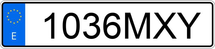 Numer rejestracyjny 1036MXY posiada NISSAN JUKE