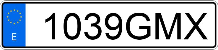 Numer rejestracyjny 1039GMX posiada FORD FOCUS Numer rejestracyjny 1039GMX posiada FORD FOCUS