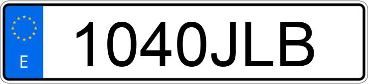 Numer rejestracyjny 1040JLB posiada AUDI A3 Numer rejestracyjny 1040JLB posiada AUDI A3