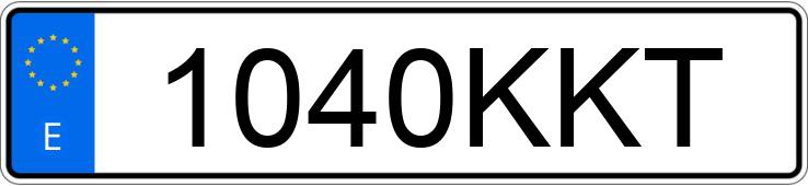 Numer rejestracyjny 1040KKT posiada RENAULT CLIO Numer rejestracyjny 1040KKT posiada RENAULT CLIO