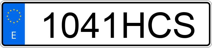 Numer rejestracyjny 1041HCS posiada VOLKSWAGEN SCIROCCO Numer rejestracyjny 1041HCS posiada VOLKSWAGEN SCIROCCO