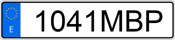 Numer rejestracyjny 1041MBP posiada NISSAN ARIYA