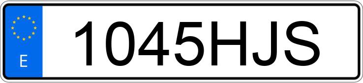 Numer rejestracyjny 1045HJS posiada MITSUBISHI ASX Numer rejestracyjny 1045HJS posiada MITSUBISHI ASX