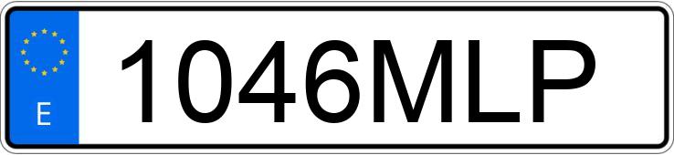 Numer rejestracyjny 1046MLP posiada BENELLI TRK